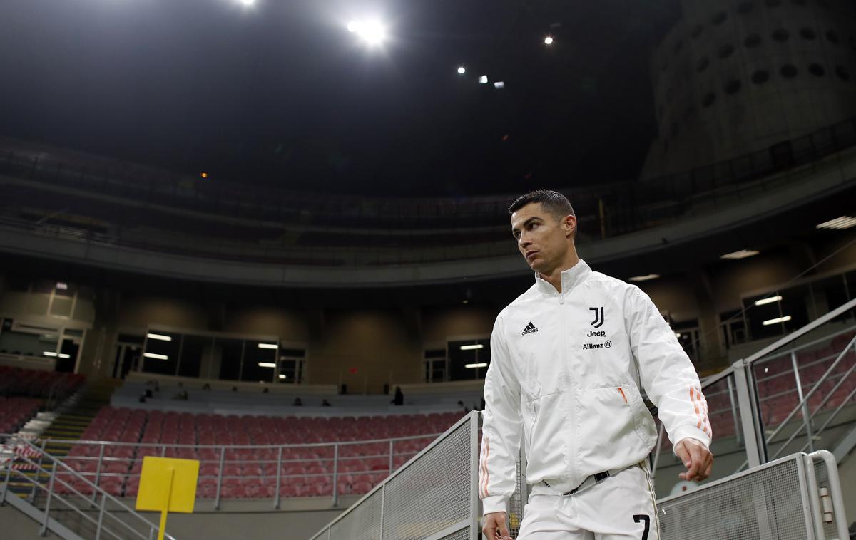 Cristiano Ronaldo | Cristiano Ronaldo se je v torek na San Siru vpisal v zgodovino. | Foto Reuters