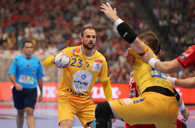 Uroš Zorman s Kielcami brani naslov evropskega prvaka. | Foto: Guliverimage/Getty Images