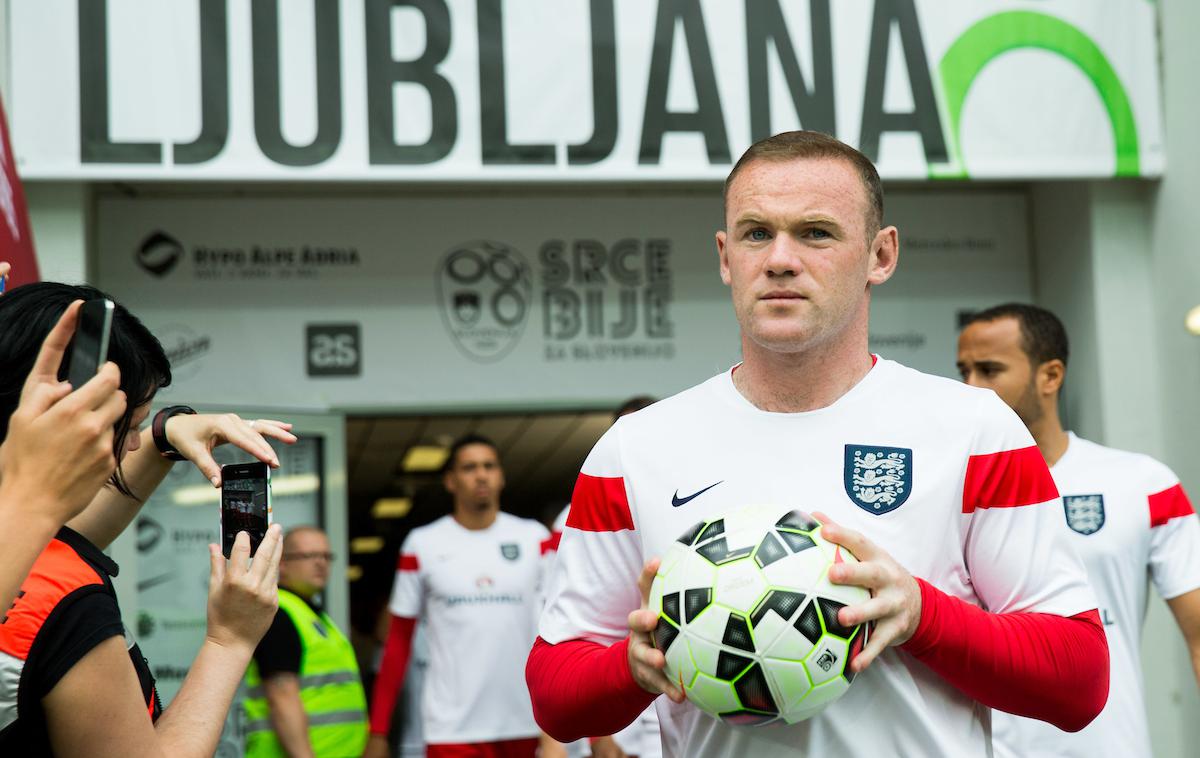 Anglija Slovenija Wayne Rooney | Foto Vid Ponikvar