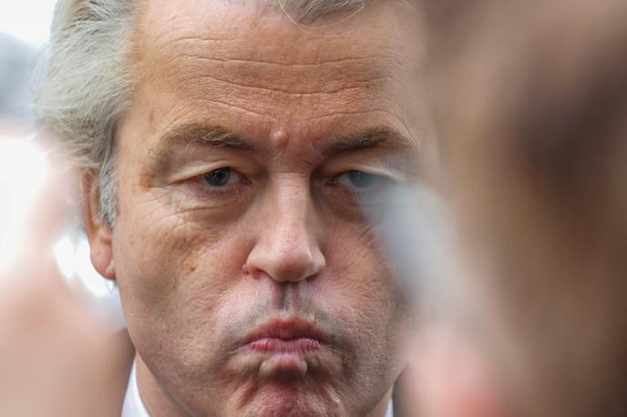 Geert Wilders | Vodja skrajno desne Stranke za svobodo (PVV) Geert Wilders je nad odločitvijo stranke NSC že izrazil razočaranje. | Foto Reuters