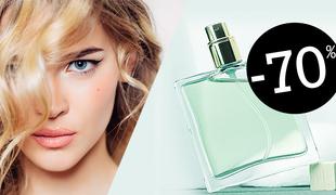 Do 70-odstotno znižanje na vse parfume