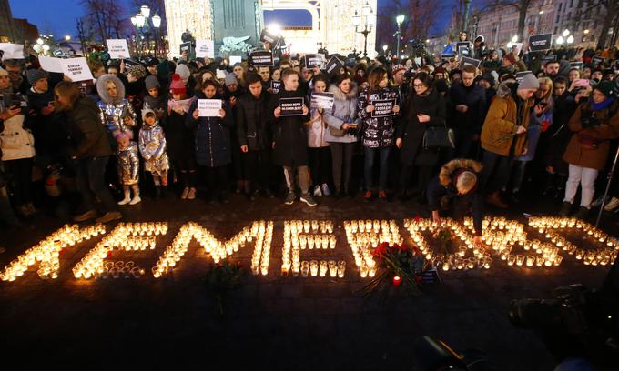Kemerovo žalovanje požar rusija | Foto: Reuters
