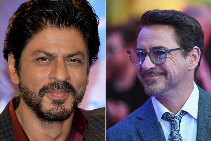 Shah Rukh Khan in Robert Downey Jr. | Foto: Getty Images
