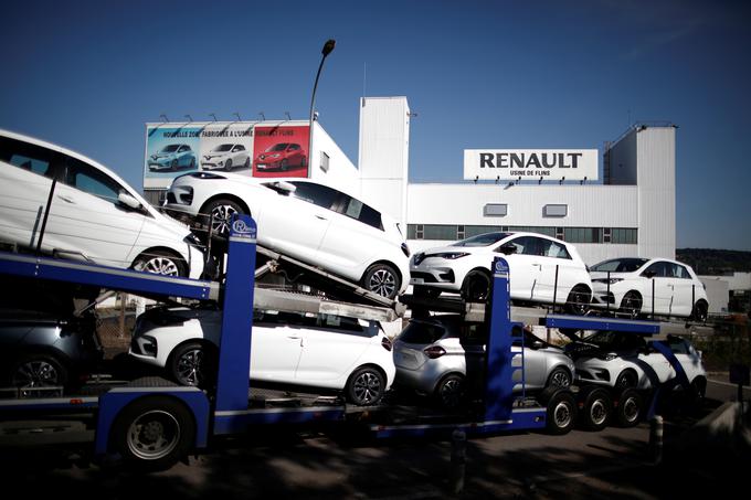Elektrificirana vozila bodo morala dobiti pomembno mesto v načrtih Renaulta, če želi podjetje od Francije dobiti pet milijard evrov pomoči. | Foto: Reuters