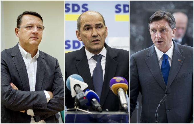 Nekdanji predsedniki vlad Anton Rop, Janez Janša in Borut Pahor: vsak je imel svojo mrežo odvetnikov. | Foto: 
