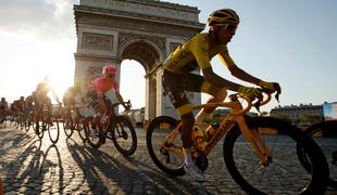 Kolumbija slavi junaka Toura, Ewanu prestižni šprint v Parizu