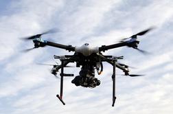 Po "incidentu Hirscher" začasna prepoved dronov