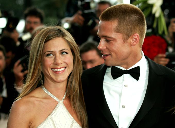 Jennifer Aniston in Brad Pitt sta bila nekoč zlati par Hollywooda. | Foto: Reuters