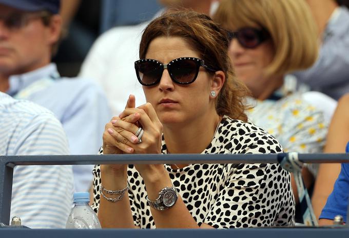 Mirka Federer je znana tudi po nešportnem obnašanju. | Foto: Guliverimage/Getty Images