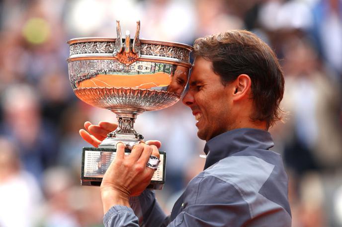 Rafael Nadal | Nadal do zdaj v finalu Odprtega prvenstva Francije še ni izgubil. | Foto Gulliver/Getty Images