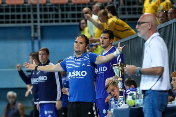 Trener Celja Branko Tamše je prepričan, da lahko njegova ekipa igra veliko bolje. | Foto: Matic Klanšek Velej/Sportida