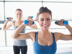 telo vadba rekreacija ženske uteži