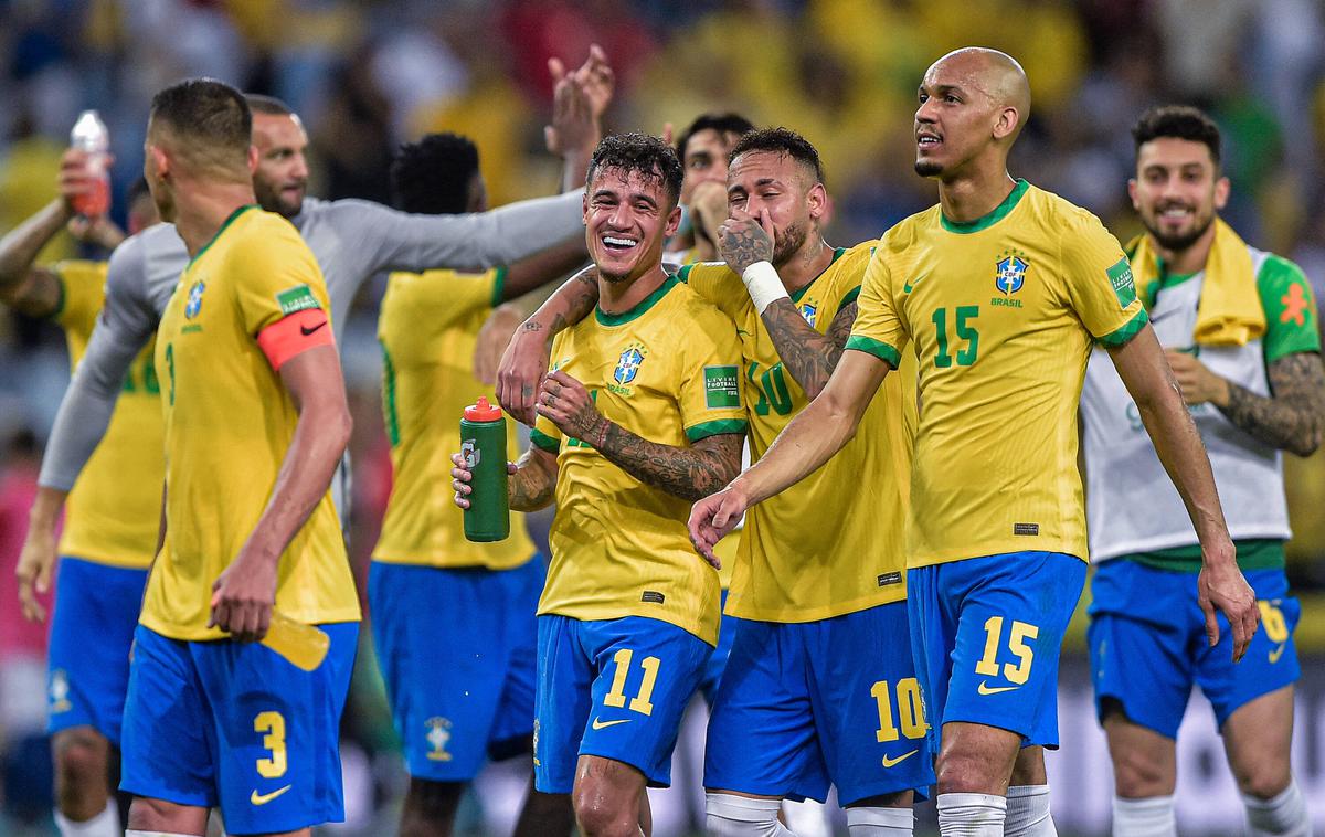Brazilija nogomet | Vodilne stavnice Brazilce uvrščajo za prve favorite svetovnega prvenstva. | Foto Guliverimage