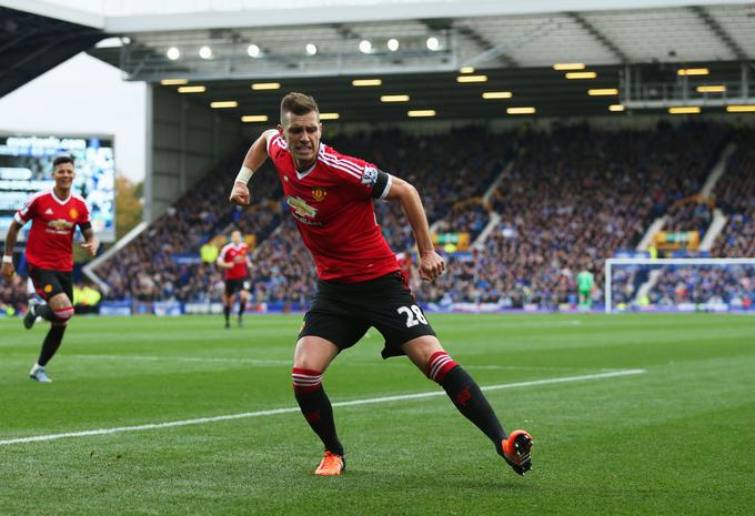 Morgan Schneiderlin bo, tudi če bo zapustil Manchester United, verjetno ostal v Angliji. | Foto: Guliverimage/Getty Images