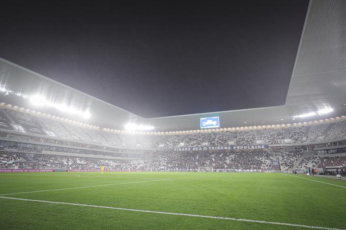 Žan Vipotnik igra domače tekme na stadionu Matmut Atlantique, ki sprejme več kot 40 tisoč gledalcev. | Foto: Girondins de Bordeaux