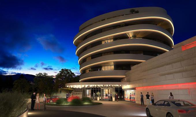 Hotel, ki bo zrasel ob šentiljski igralnici. (Foto: Hit Casino Mond) | Foto: 