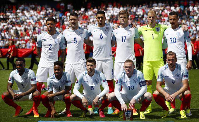 Anglija je po mnenju Katanca močnejša od Slovaške. V prvem krogu kvalifikacij je v Bratislavi premagala Slovake z 1:0. | Foto: Reuters