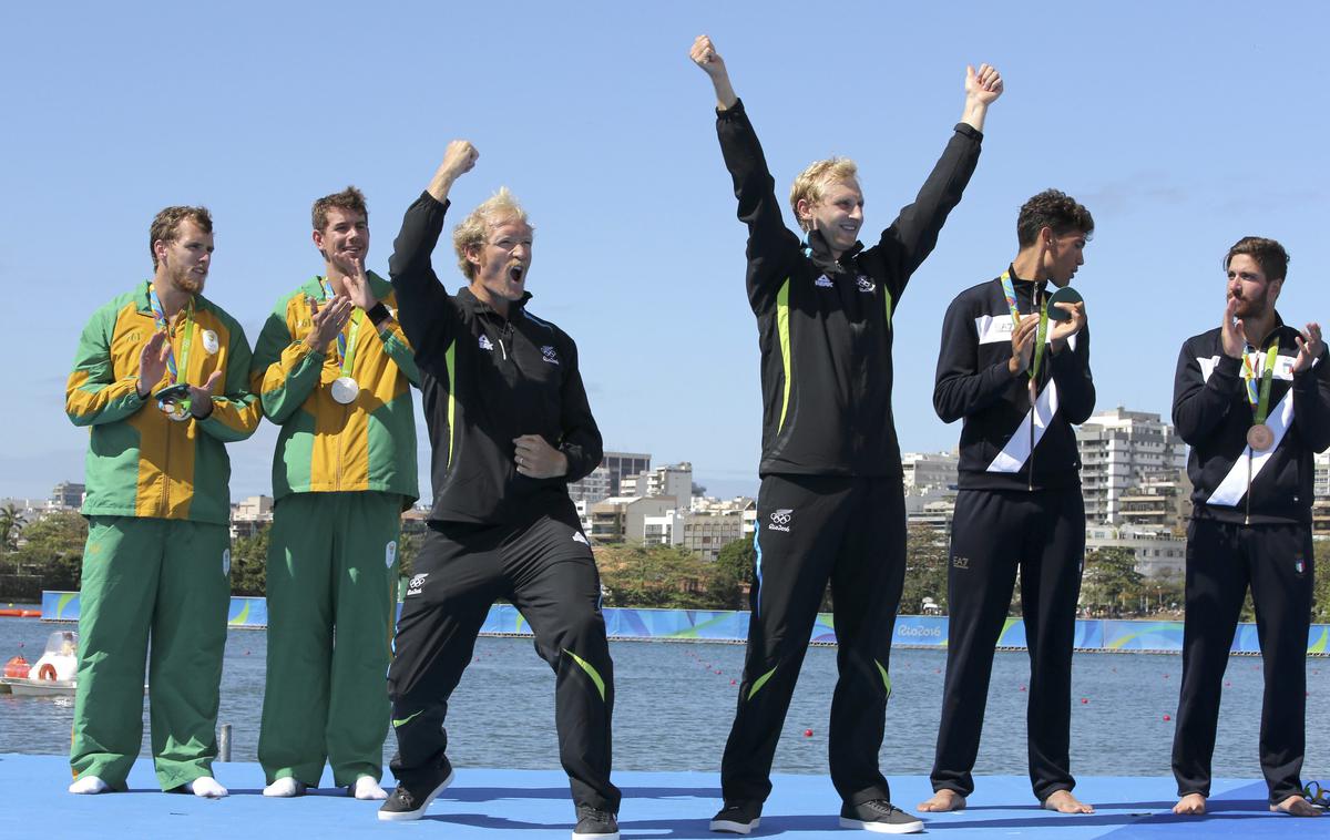 Nova Zelandija veslanje Rio 2016 | Foto Reuters
