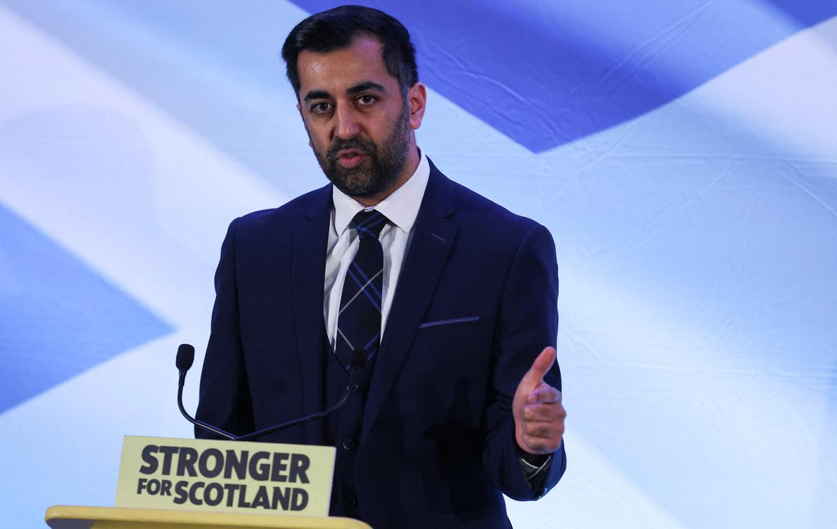 Humza Yousaf, Škotska | Yousaf je bil kot regionalni poslanec v Glasgowu prvič izvoljen leta 2011, leta 2018 je postal škotski minister za pravosodje, tri leta pozneje pa prevzel zdravstveni resor. S 37 leti bo postal najmlajši škotski premier v zgodovini, prvi predstavnik etnične manjšine na tem položaju in nasploh prvi musliman na čelu večje britanske stranke. | Foto Reuters
