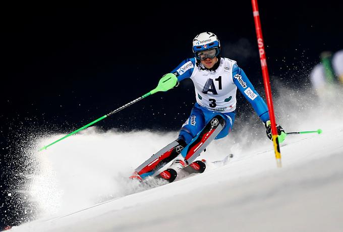 Pred Kristoffersenom sta zaporedoma dva slaloma v Schladmingu osvojila le Avstrijec Reinfried Herbst (2009, 2010) in Alberto Tomba (1997, 1998). | Foto: Reuters