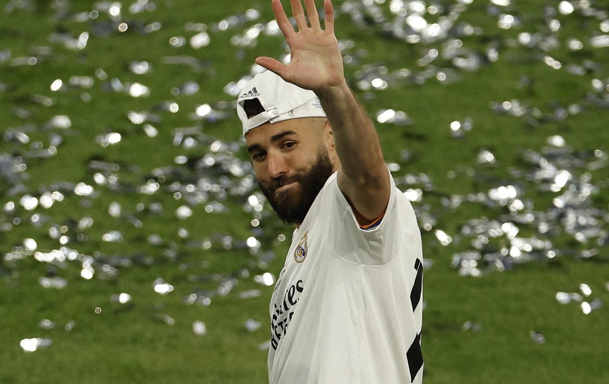Real prvak Karim Benzema | Karim Benzema je lani Realu Madridu pomagal do 14. evropske zvezdice. | Foto Reuters