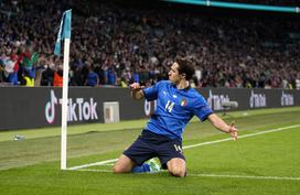 Italija : Španija, polfinale Euro 2020, Federico Chiesa