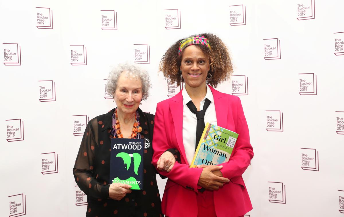 booker | Margaret Atwood in Bernardine Evaristo | Foto Reuters