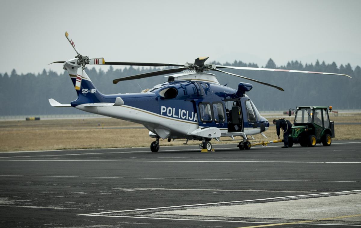 policija helikopter Tatjana Bobnar | Foto Ana Kovač
