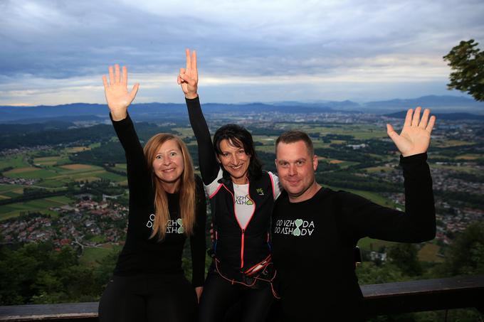 Šuhelova bo skupaj s Tanjo Jakelj in Nejcem Poljancem ta konec tedna obiskala deset slovenskih vrhov.   | Foto: Mediaspeed