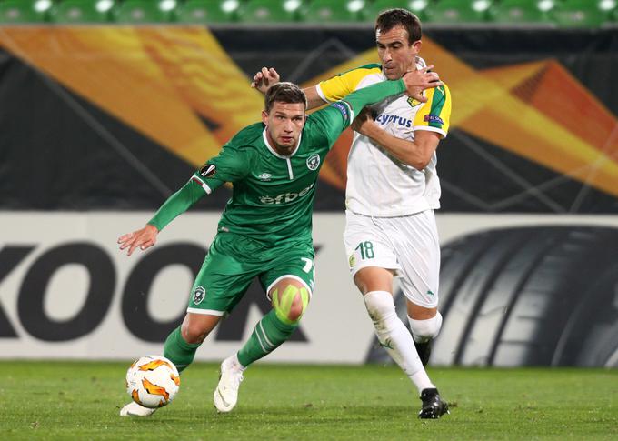 Poljak Jakub Šverčok je na zadnji evropski tekmi Ludogorca dosegel dva zadetka. | Foto: Reuters
