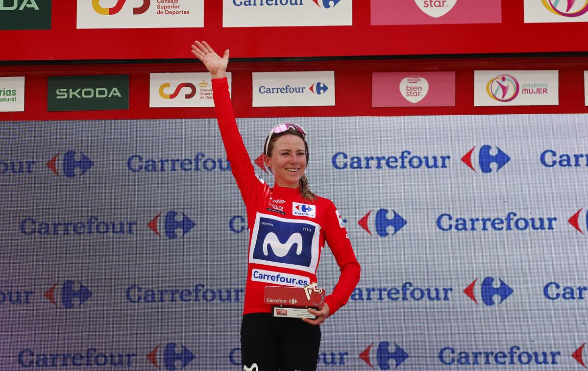 Annemiek Van Vleuten, Vuelta Feminina | Neuničljiva nizozemska veteranka Annemiek Van Vleuten je skupna zmagovalka letošnje ženske Vuelte. | Foto Luca Bettini/SprintCyclingAgency