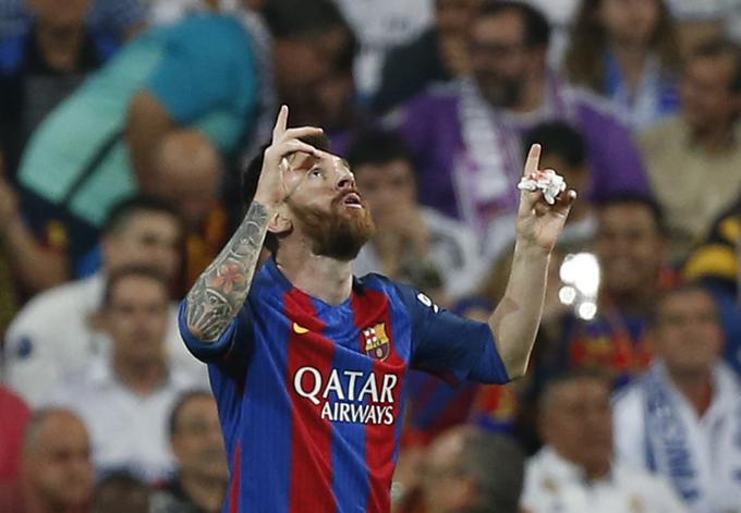 Messi je s 23 zadetki daleč najboljši strelec v zgodovini el clasicov. Ronaldo ostaja pri 16 zadetkih. | Foto: Reuters