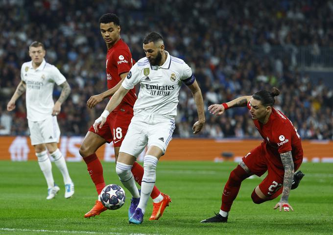 Real Madrid je lažje od pričakovanj izločil Liverpool. | Foto: Reuters