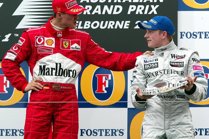 Schumacher in Räikkönen | Foto: AP / Guliverimage
