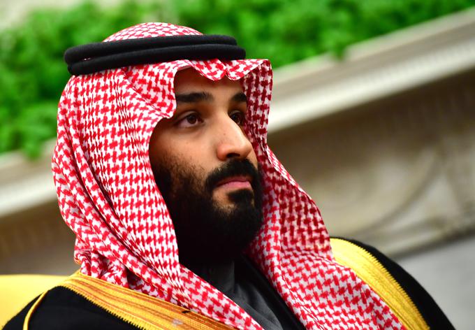 Savdska Arabija ostro zanika kakršnekoli obtožbe, da bi bil princ Mohamed bin Salman povezan z vdorom v pametni telefon Jeffa Bezosa, oziroma jih označuje za smešne.  | Foto: Getty Images