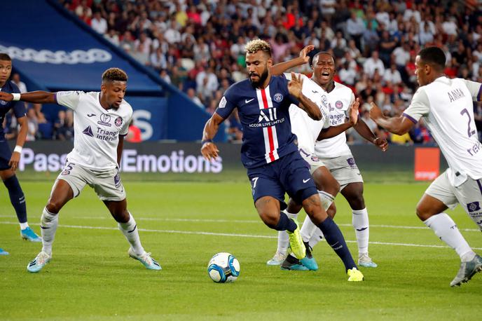 PSG - Eric Maxim Choupo-Moting | Parižani so se poigrali s Toulousom, dva gola mu je zabil Eric Maxim Choupo-Moting. | Foto Reuters