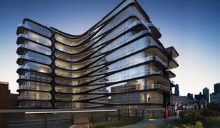 Zaha Hadid bo gradila stanovanje Dona Draperja