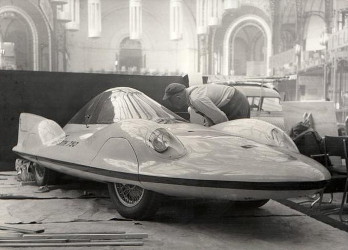 Tako je Abarth na avtosalonu v Torinu predstavil model 750 monoposto. | Foto: Fiat