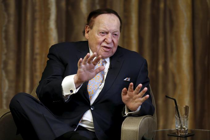 Adelson je za bratoma Koch drugi največji donator republiksnki stranki. | Foto: Reuters