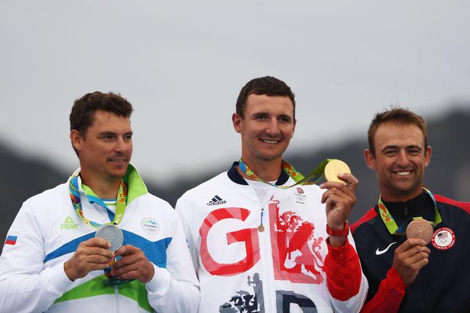 Vasilij Žbogar je na svojih petih olimpijskih igrah osvojil še tretjo olimpijsko kolajno.  | Foto: Getty Images