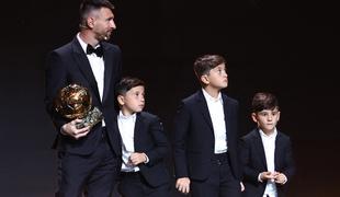 Messi: Vse najboljše, Diego. To nagrado delim tudi s tabo