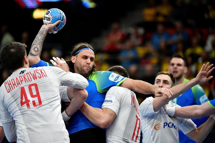Slovenska rokometna reprezentanca, Slovenija Poljska | Dean Bombač je prepričan, da je kakovost na strani Slovenije. | Foto Reuters