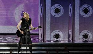 FOTO: Začetek Madonnine turneje v Izraelu
