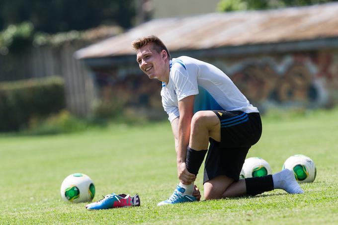 Komaj čaka na dan, ko se bo lahko pridružil klubu in začel prave priprave. | Foto: Gregor Krajnčič / Sportida