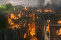 V Igri prestolov Dubrovnik pogorel do tal #foto