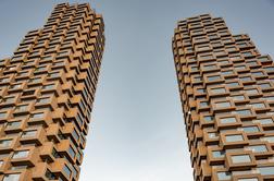 Najboljši nebotičnik na svetu? Tale švedski dvojček. #foto