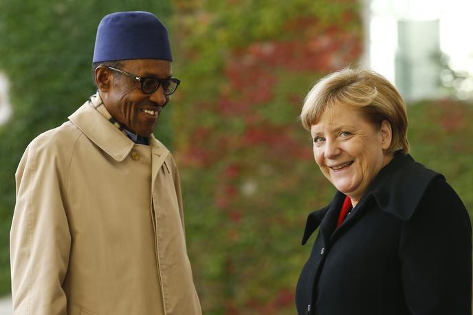 Muhammadu Buhari, Angela merkel | Foto Reuters