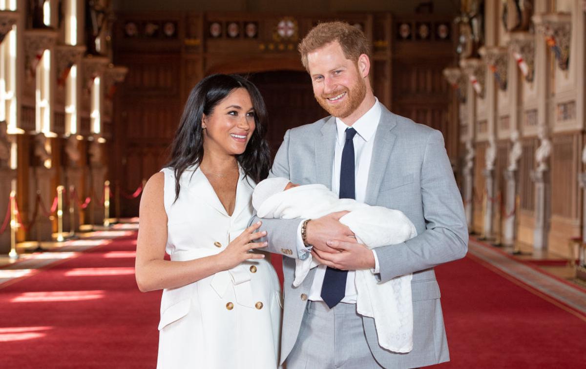 Meghan Markle, princ Harry | Meghan in Harry s prvorojencem Archiejem | Foto Getty Images