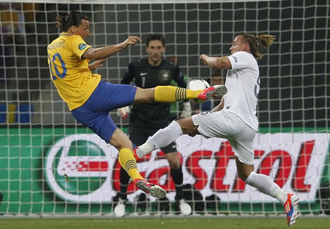 Za spektakularen gol je poskrbel tudi na evropskem prvenstvu 2012 na tekmi proti Franciji. | Foto: 