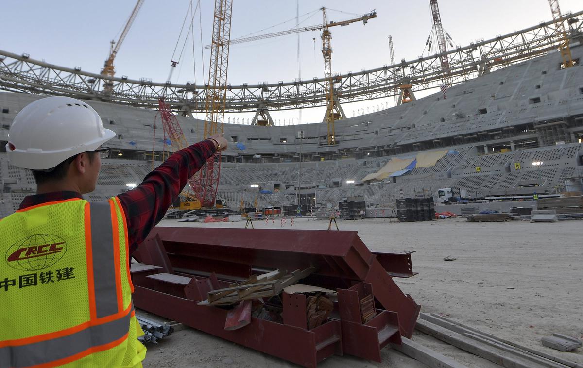 Katar stadion | Položaj delavcev bo potrebno še izboljšati. | Foto Guliverimage